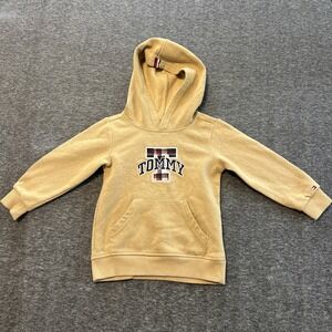 Tommy Hilfiger, Toddler  Hoodie, Brown, Plaid Size 3 T‎